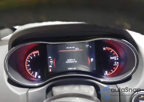 2016 Dodge Durango R/T z USA, uszkodzony, nr VIN 1C4SDJCT3GC465101